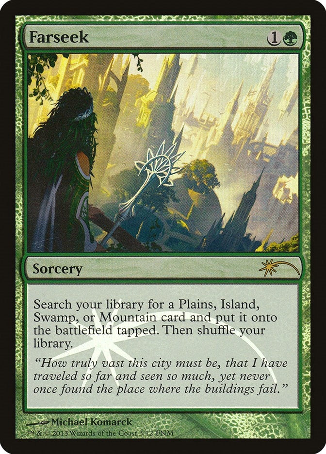Image for Farseek (3) (FNM Promos) - Magic: The Gathering