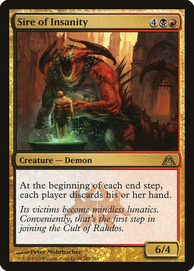Image for Sire of Insanity (104) (Dragon's Maze) (DGM) - Magic: The Gathering