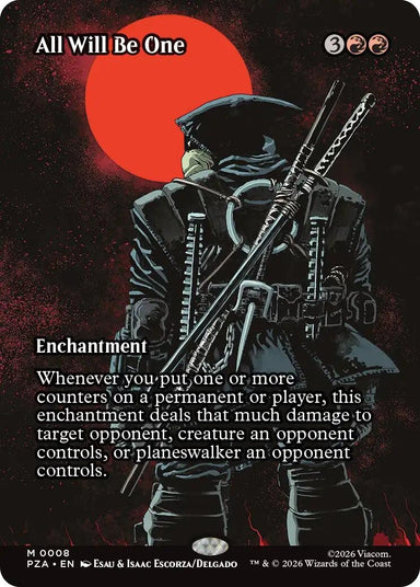Image for All Will Be One (Borderless) (8) (Teenage Mutant Ninja Turtles Source Material) - Magic: The Gathering