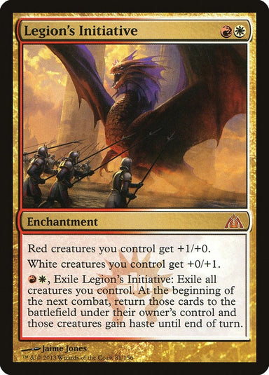 Image for Legion's Initiative (81) (Dragon's Maze) (DGM) - Magic: The Gathering