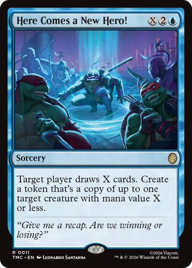 Image for Here Comes a New Hero! (11) (Teenage Mutant Ninja Turtles) - Magic: The Gathering