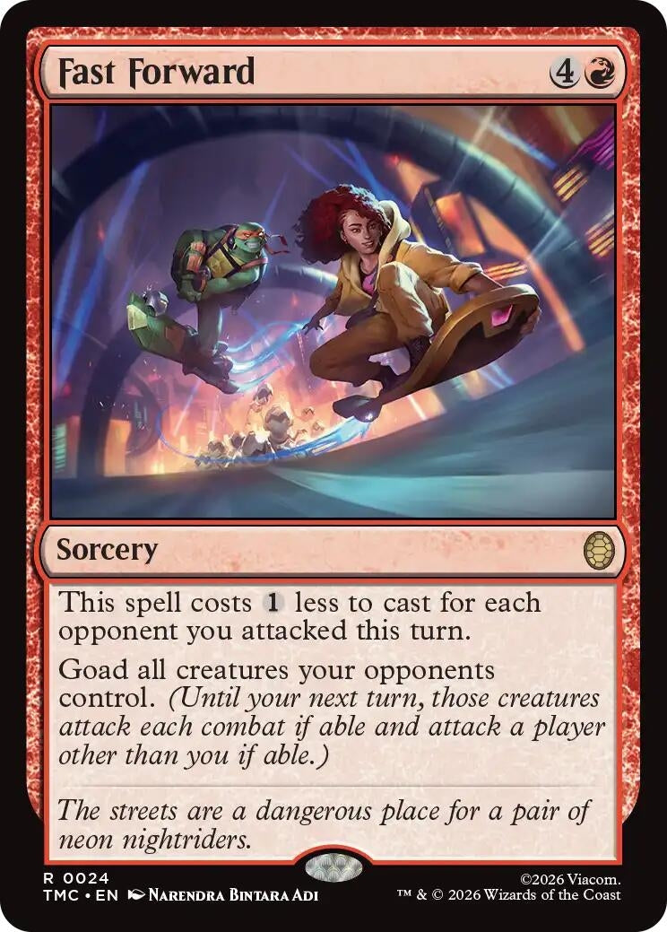 Image for Fast Forward (24) (Teenage Mutant Ninja Turtles) - Magic: The Gathering