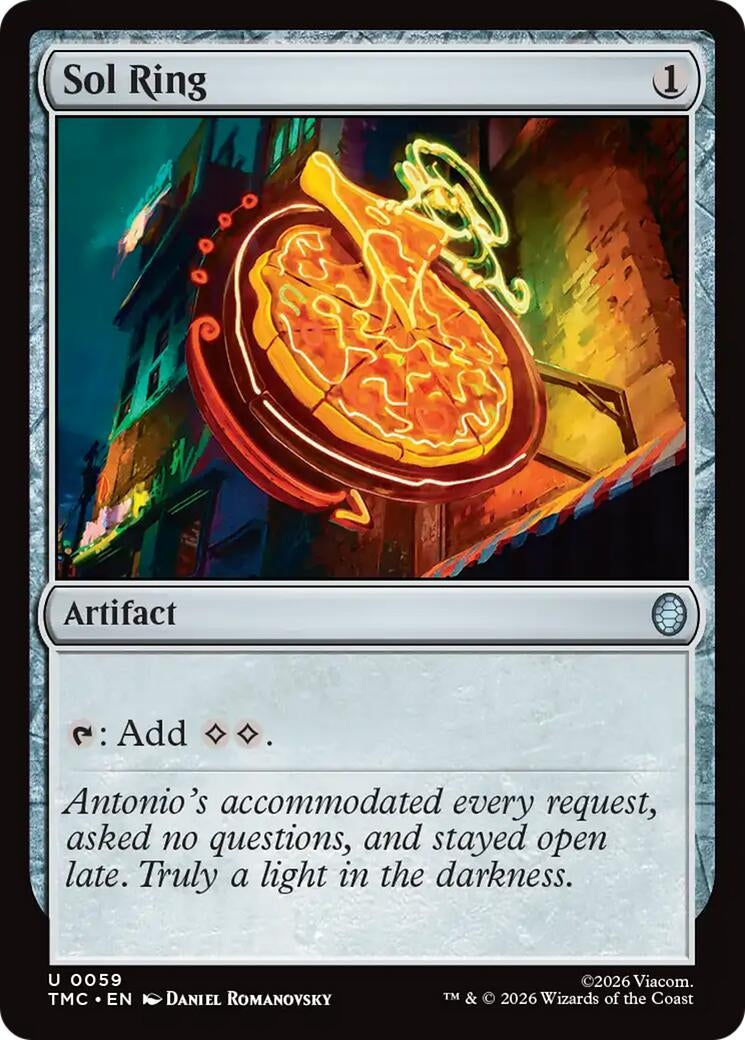 Image for Sol Ring (59) (Teenage Mutant Ninja Turtles) - Magic: The Gathering