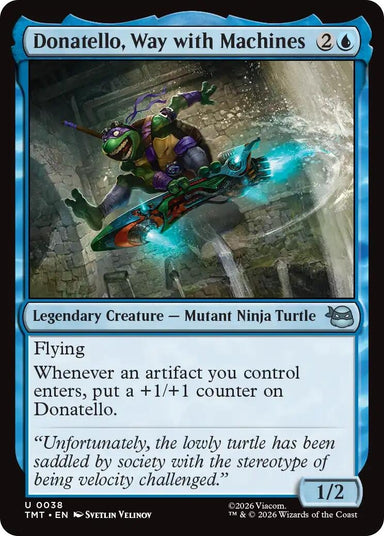 Image for Donatello, Way with Machines (38) (Teenage Mutant Ninja Turtles) - Magic: The Gathering