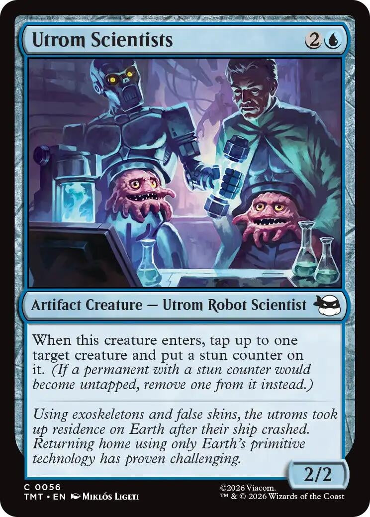 Image for Utrom Scientists (56) (Teenage Mutant Ninja Turtles) - Magic: The Gathering