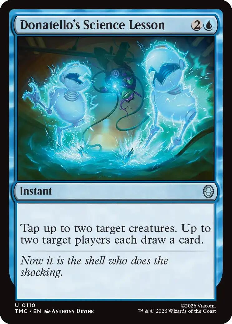 Image for Donatello's Science Lesson (110) (Teenage Mutant Ninja Turtles) - Magic: The Gathering