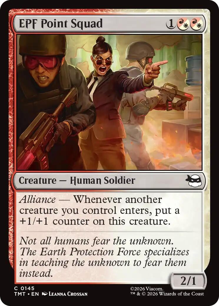 Image for EPF Point Squad (145) (Teenage Mutant Ninja Turtles) - Magic: The Gathering