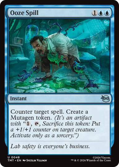 Image for Ooze Spill (48) (Teenage Mutant Ninja Turtles) - Magic: The Gathering