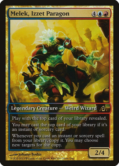 Image for Melek, Izzet Paragon (84) (Game Day & Store Championship Promos) - Magic: The Gathering