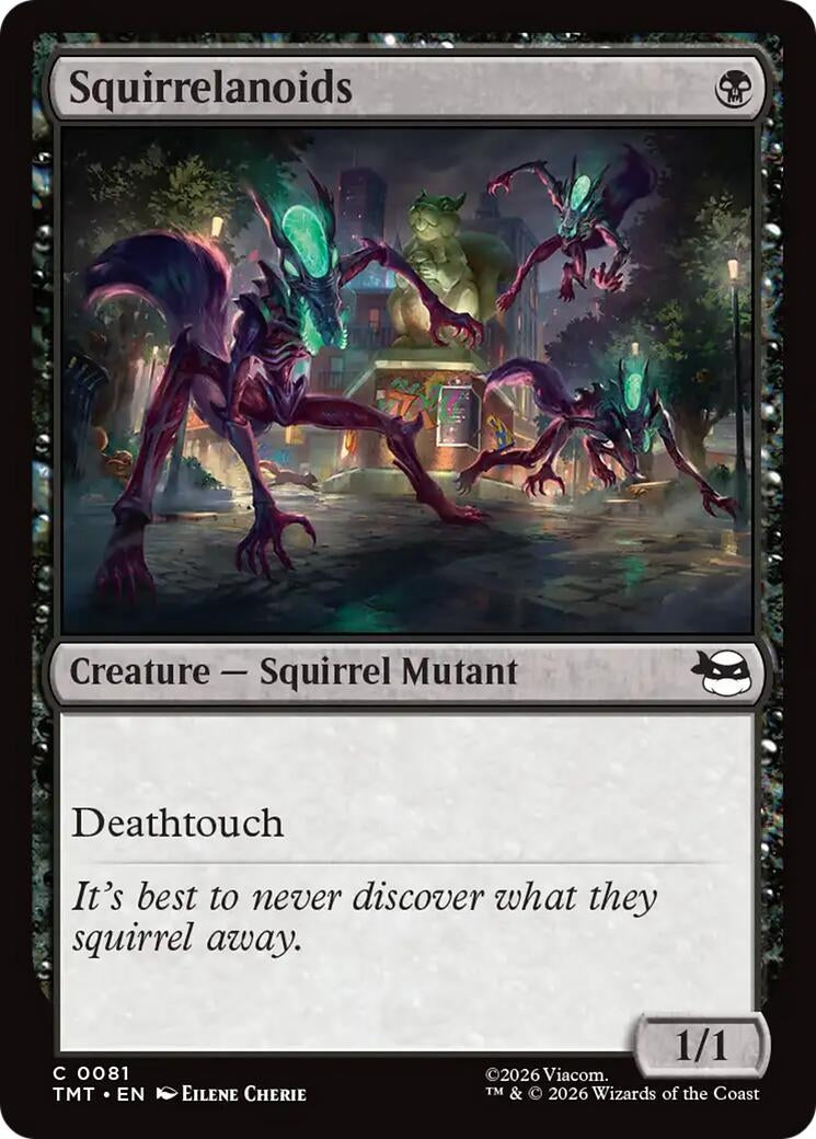 Image for Squirrelanoids (81) (Teenage Mutant Ninja Turtles) - Magic: The Gathering