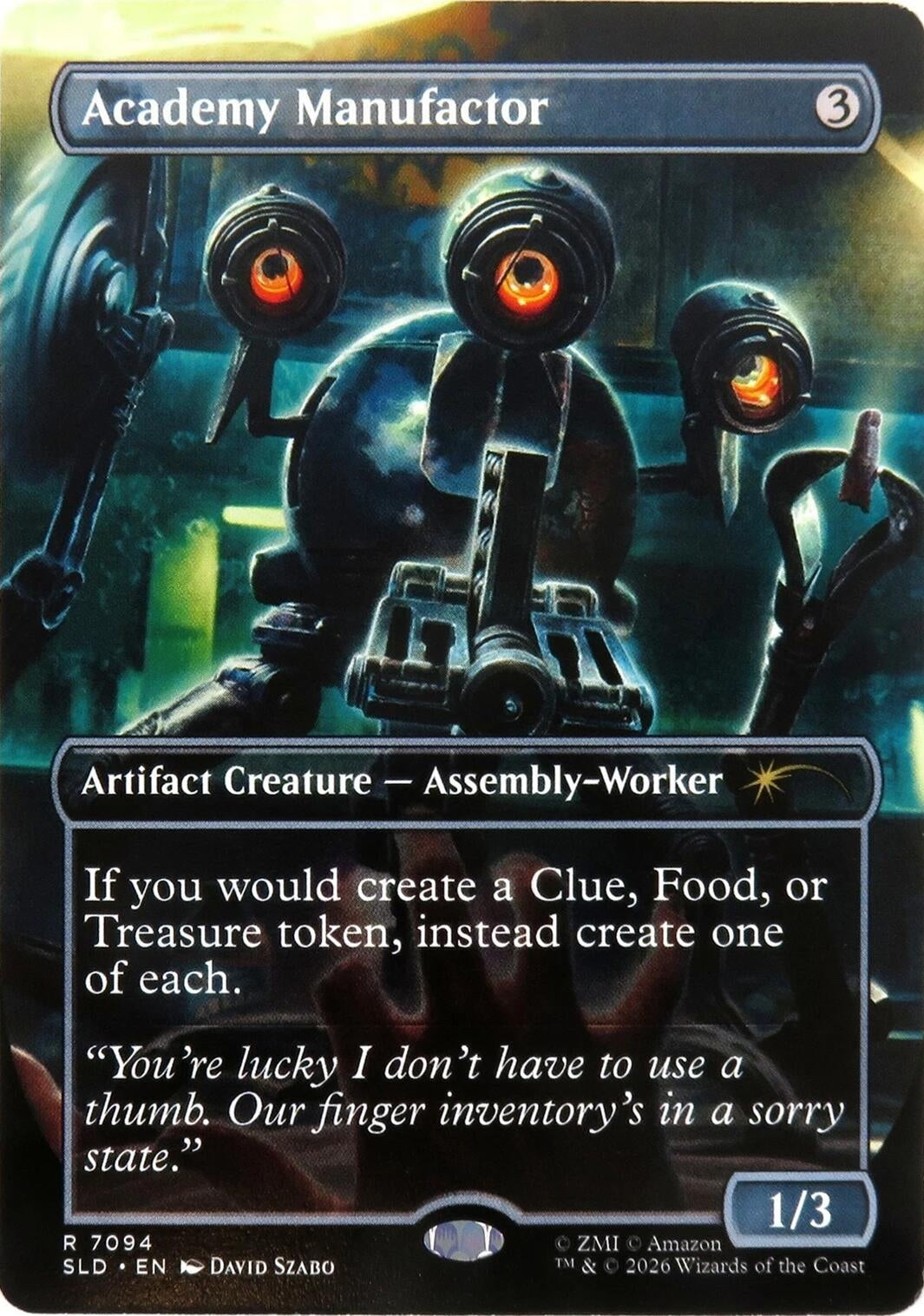 Academy Manufactor (7094) (7094) (Secret Lair Drop Series)