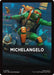Image for Michelangelo Theme Card (4) (Teenage Mutant Ninja Turtles) - Magic: The Gathering