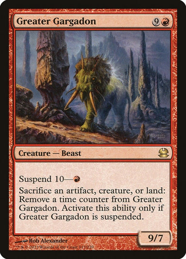 Image for Greater Gargadon (117) (Modern Masters) - Magic: The Gathering