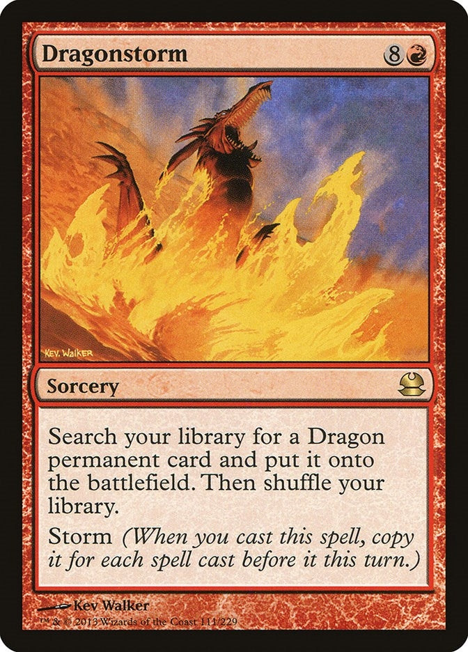 Image for Dragonstorm (111) (Modern Masters) - Magic: The Gathering