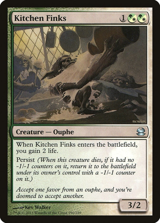 Image for Kitchen Finks (190) (Modern Masters) - Magic: The Gathering