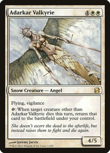 Image for Adarkar Valkyrie (1) (Modern Masters) - Magic: The Gathering