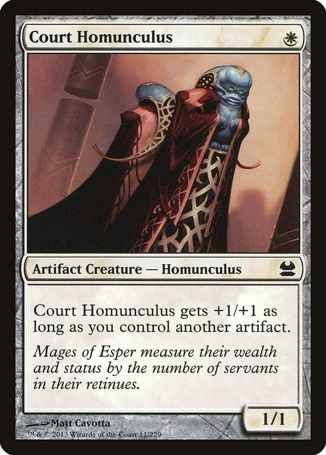 Image for Court Homunculus (11) (Modern Masters) - Magic: The Gathering