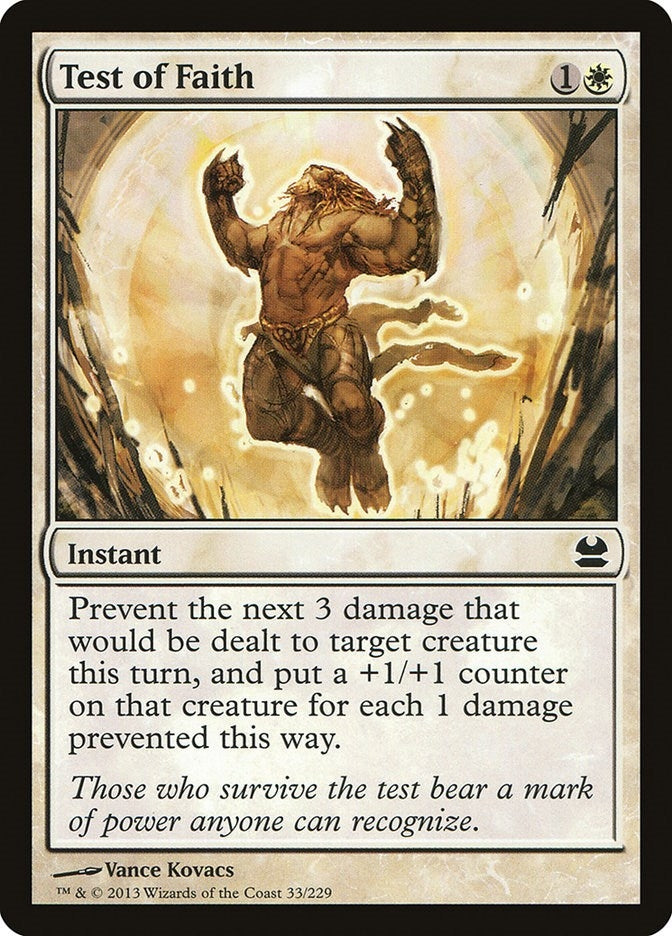 Image for Test of Faith (33) (Modern Masters) - Magic: The Gathering