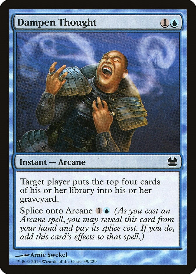 Image for Dampen Thought (39) (Modern Masters) - Magic: The Gathering