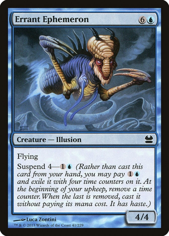 Image for Errant Ephemeron (41) (Modern Masters) - Magic: The Gathering