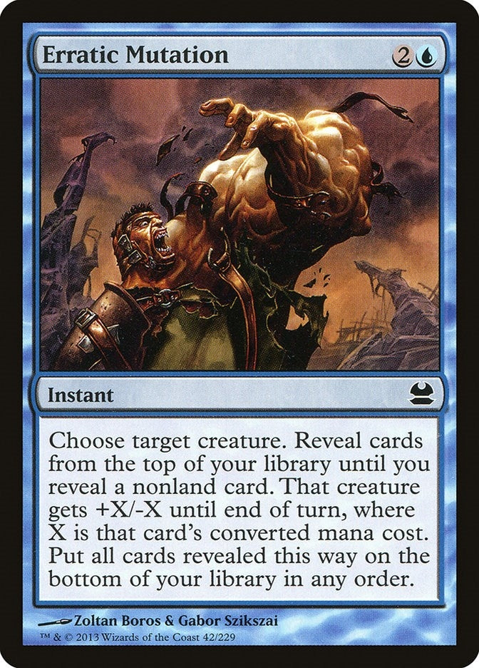 Image for Erratic Mutation (42) (Modern Masters) - Magic: The Gathering