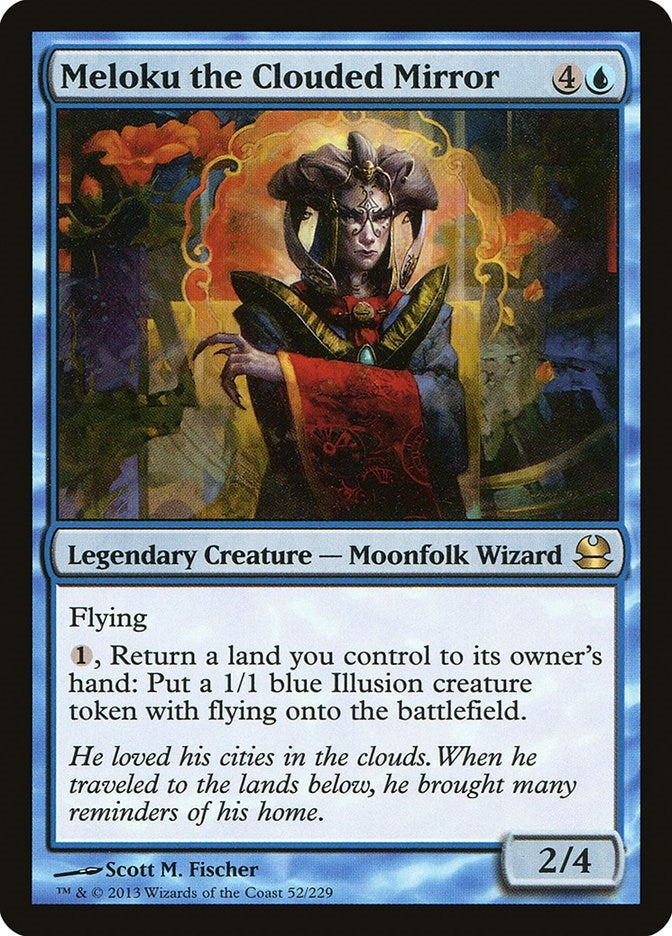 Image for Meloku the Clouded Mirror (52) (Modern Masters) - Magic: The Gathering