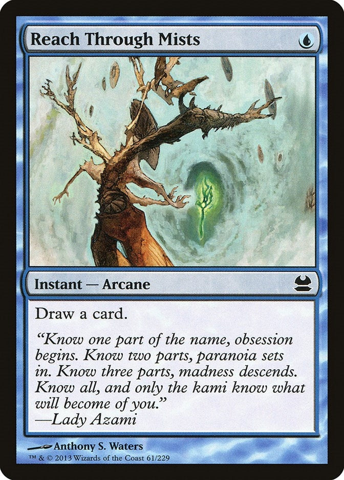 Image for Reach Through Mists (61) (Modern Masters) - Magic: The Gathering