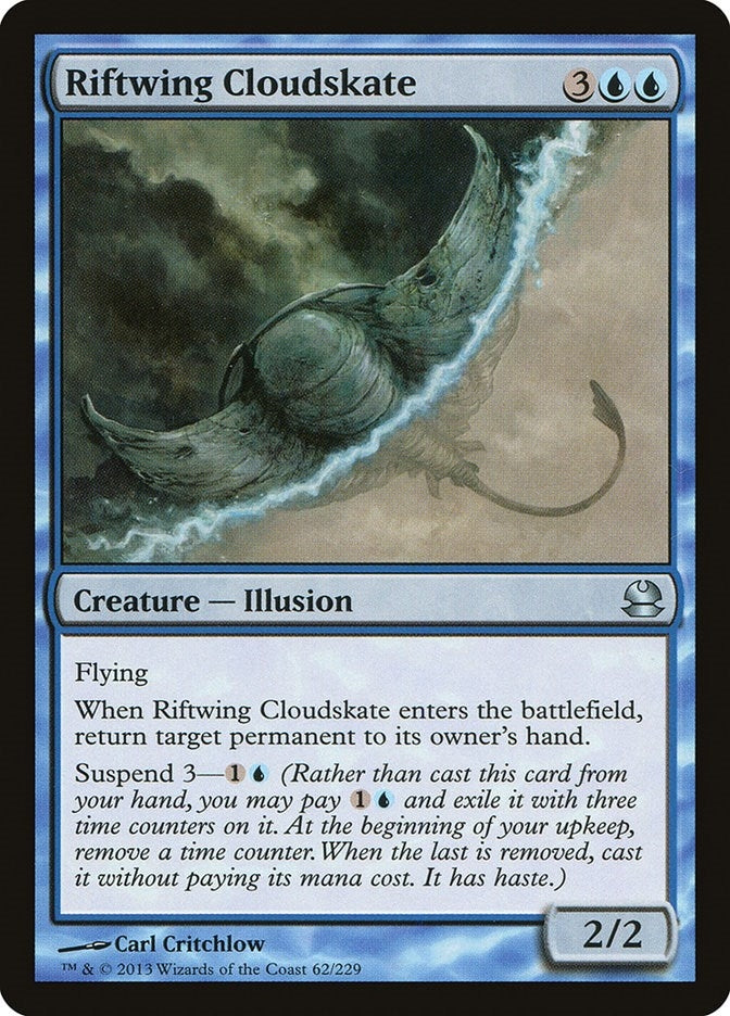 Image for Riftwing Cloudskate (62) (Modern Masters) - Magic: The Gathering