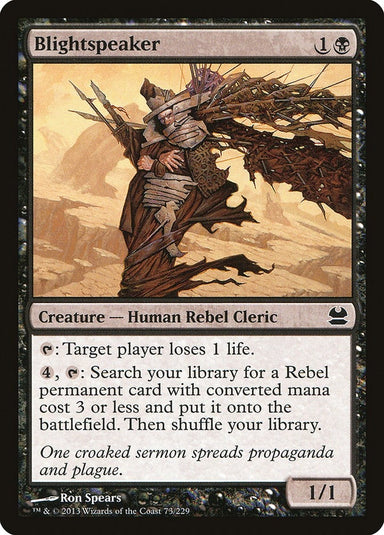 Image for Blightspeaker (73) (Modern Masters) - Magic: The Gathering