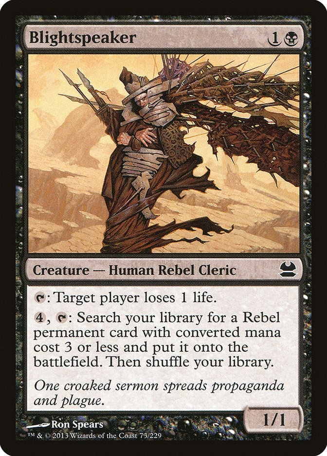Image for Blightspeaker (73) (Modern Masters) - Magic: The Gathering