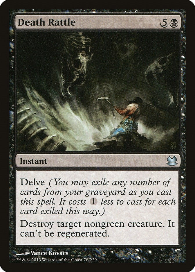 Image for Death Rattle (78) (Modern Masters) - Magic: The Gathering