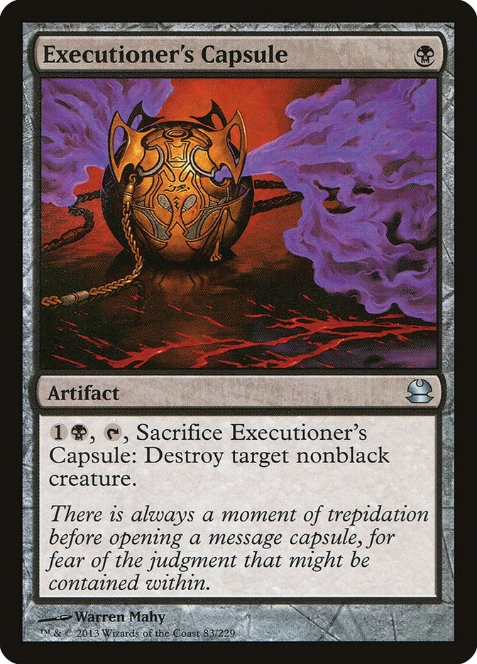 Image for Executioner's Capsule (83) (Modern Masters) - Magic: The Gathering