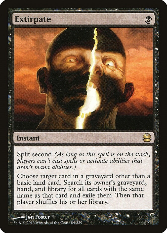 Image for Extirpate (84) (Modern Masters) - Magic: The Gathering
