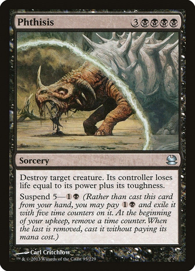 Image for Phthisis (93) (Modern Masters) - Magic: The Gathering
