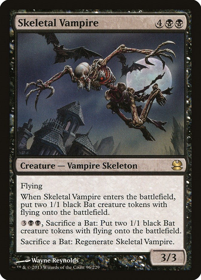 Image for Skeletal Vampire (96) (Modern Masters) - Magic: The Gathering