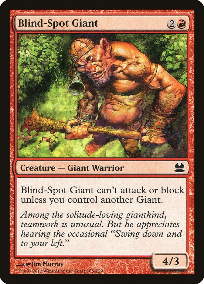 Image for Blind-Spot Giant (105) (Modern Masters) - Magic: The Gathering