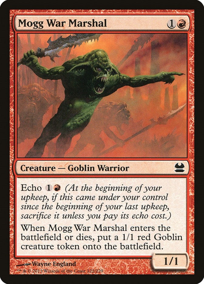 Image for Mogg War Marshal (122) (Modern Masters) - Magic: The Gathering