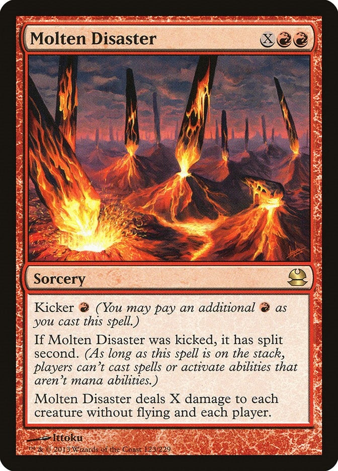 Image for Molten Disaster (123) (Modern Masters) - Magic: The Gathering