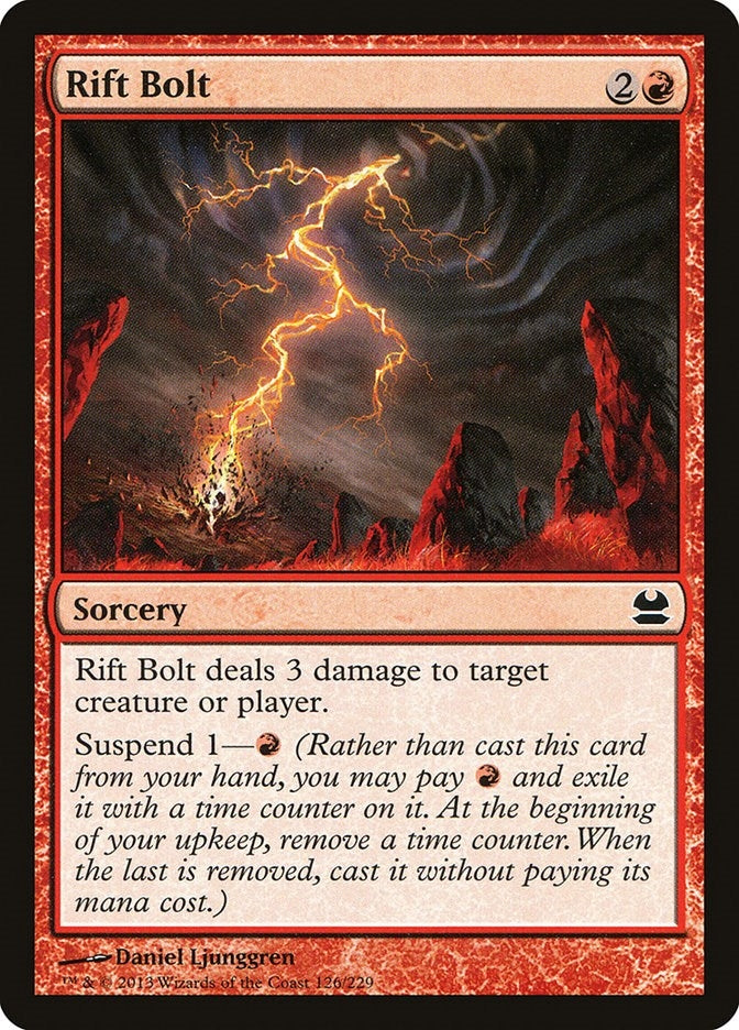 Image for Rift Bolt (126) (Modern Masters) - Magic: The Gathering