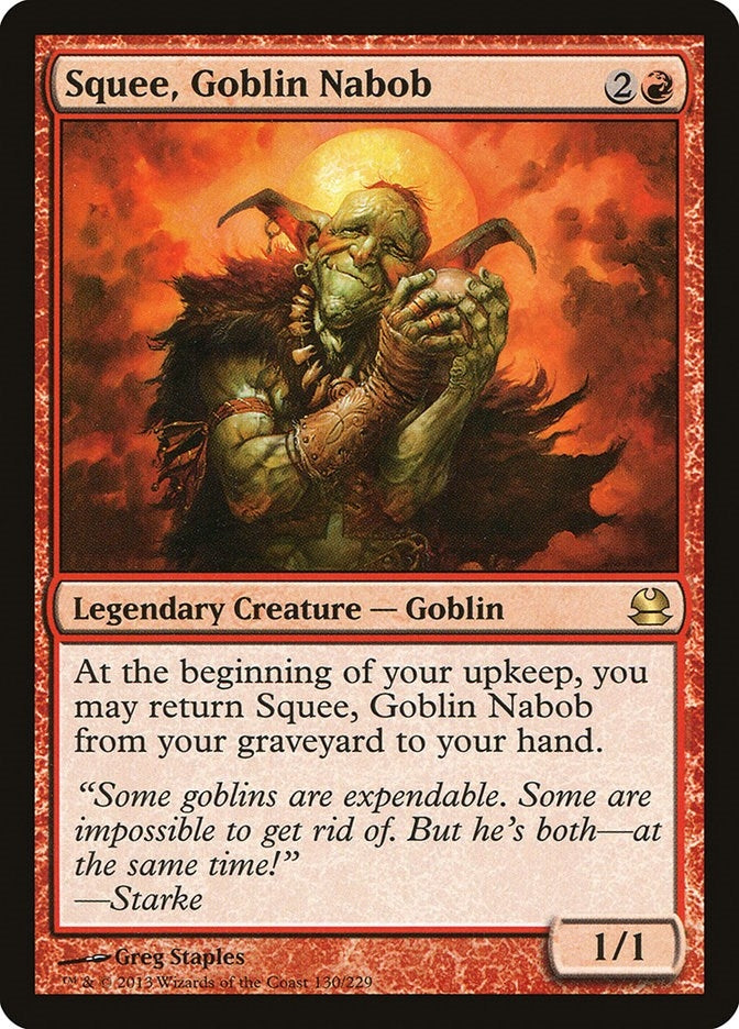 Image for Squee, Goblin Nabob (130) (Modern Masters) - Magic: The Gathering