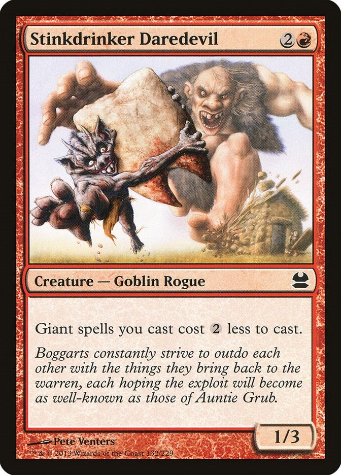 Image for Stinkdrinker Daredevil (132) (Modern Masters) - Magic: The Gathering