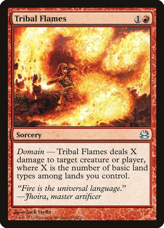 Image for Tribal Flames (138) (Modern Masters) - Magic: The Gathering