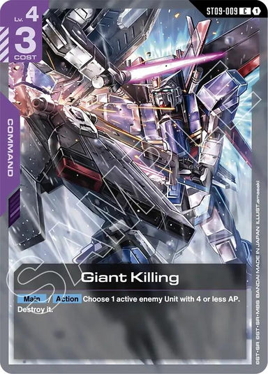 Image for Giant Killing (ST09-009) (Starter Deck 09: Destiny Ignition) (ST09) - Gundam Card Game