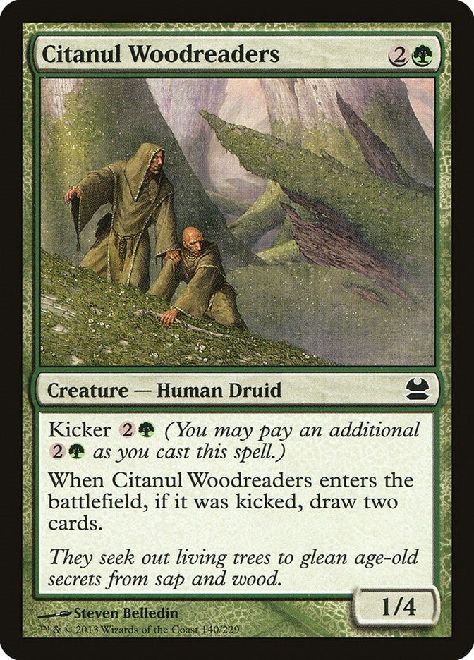 Image for Citanul Woodreaders (140) (Modern Masters) - Magic: The Gathering