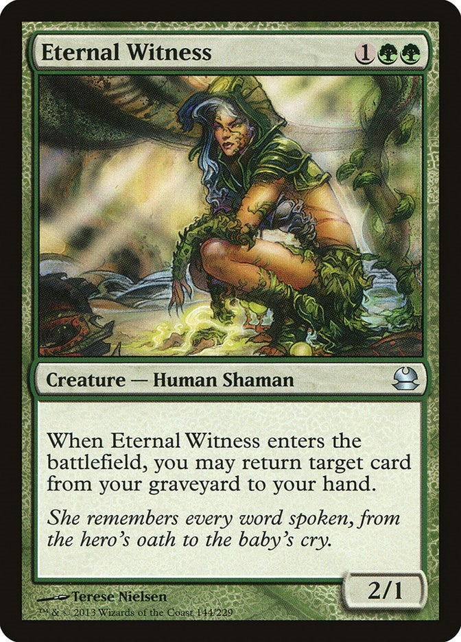 Image for Eternal Witness (144) (Modern Masters) - Magic: The Gathering