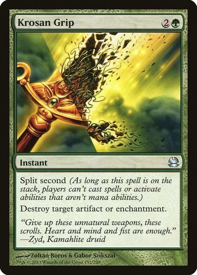 Image for Krosan Grip (152) (Modern Masters) - Magic: The Gathering