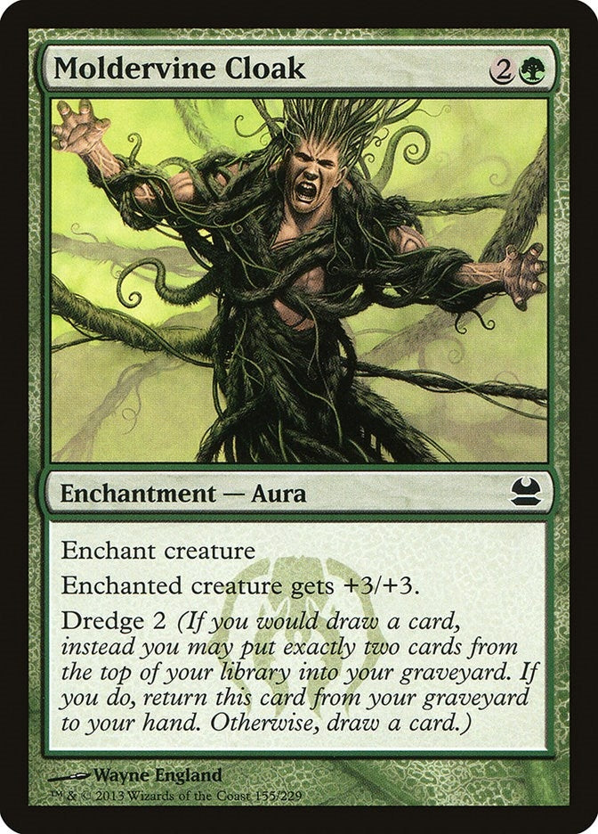 Image for Moldervine Cloak (155) (Modern Masters) - Magic: The Gathering