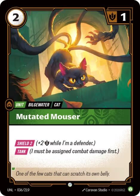 Image for Mutated Mouser (036/219) (Unleashed) - Riftbound: League of Legends Trading Card Game