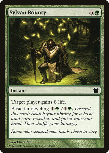 Image for Sylvan Bounty (165) (Modern Masters) - Magic: The Gathering