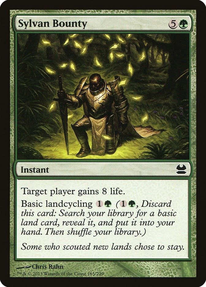Image for Sylvan Bounty (165) (Modern Masters) - Magic: The Gathering